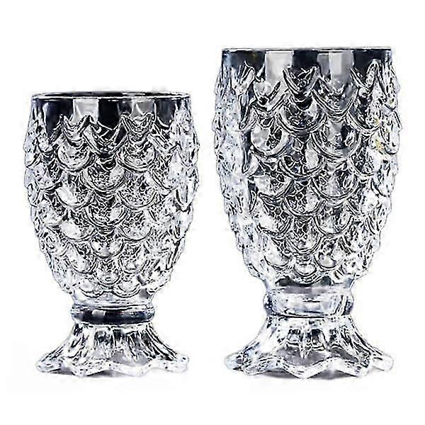 2 stk / sæt Krystalklar ananas formede briller Bryllup Cs hurtig