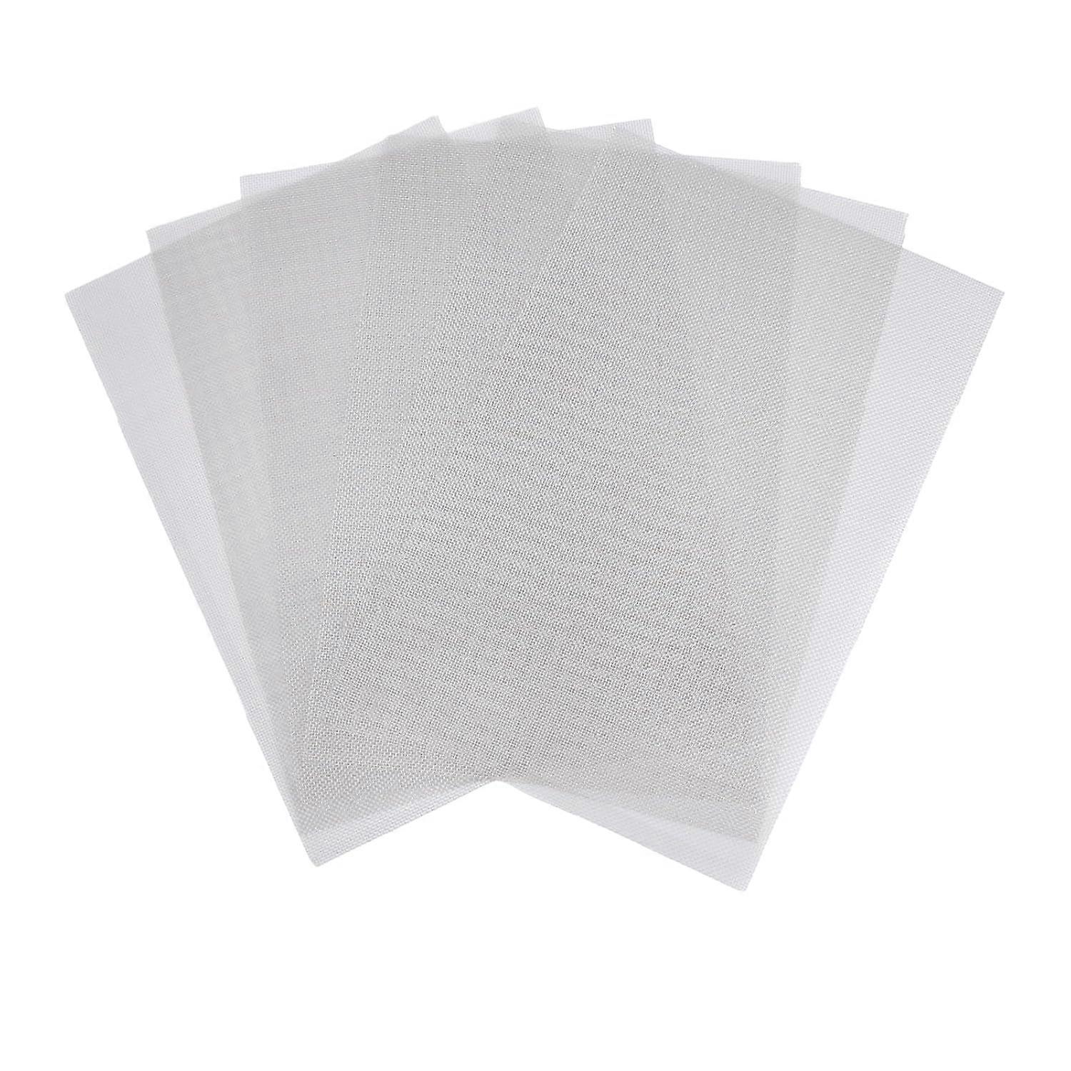Sieve metal - 6 pieces - 30 x 21 cm - Insect net - 20 mesh - Fine mesh - Metal mesh - Insect mesh - Mouse mesh - Silver - Stainless steel