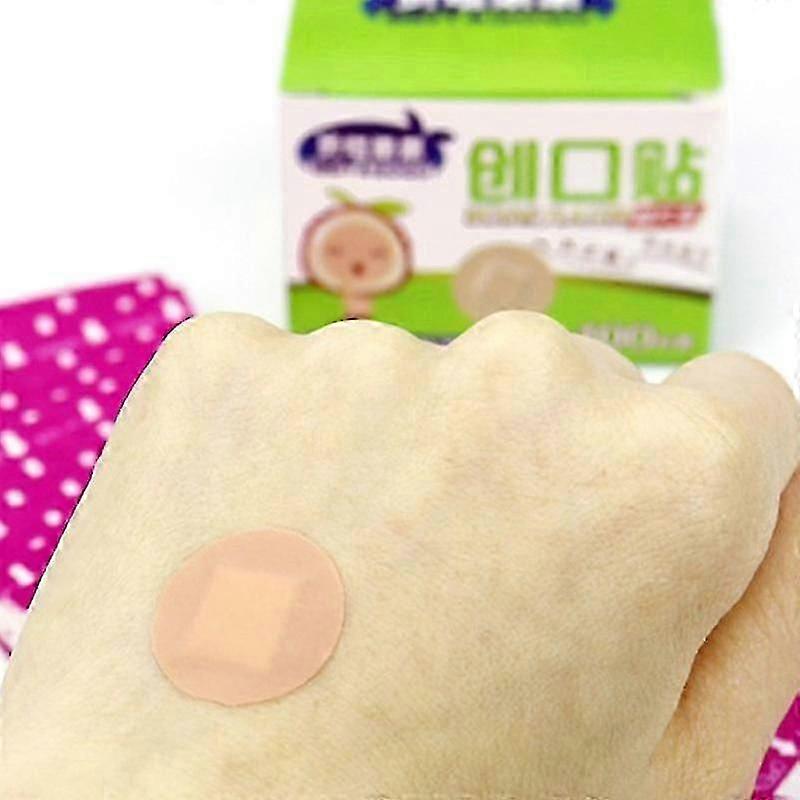 100pcs Waterproof Round Adhesive Bandages, First Aid Kit