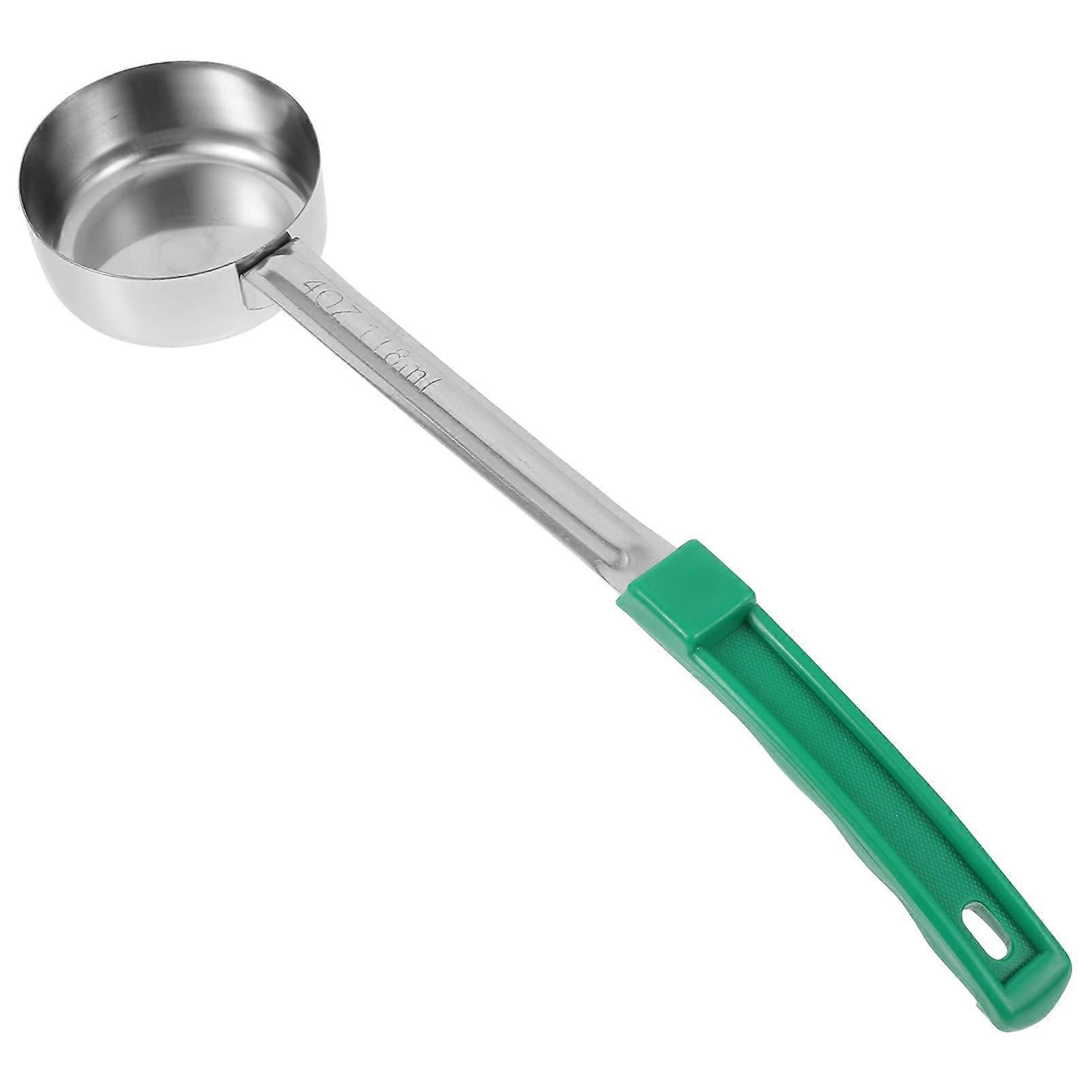 Portion Control Long Serving Spoon Ladle for Cooking Serving for Home Restaurant and Food Stores Easy to Clean Long Handle for Safe Use