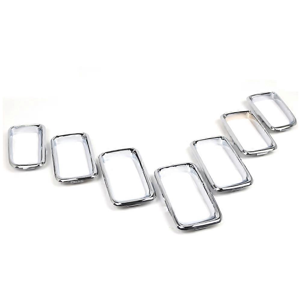 68109865AA Car Center Grill Trim Frame Grille Trim Molding Insert for Compass 2011-2016 CH1210111 Plating Color