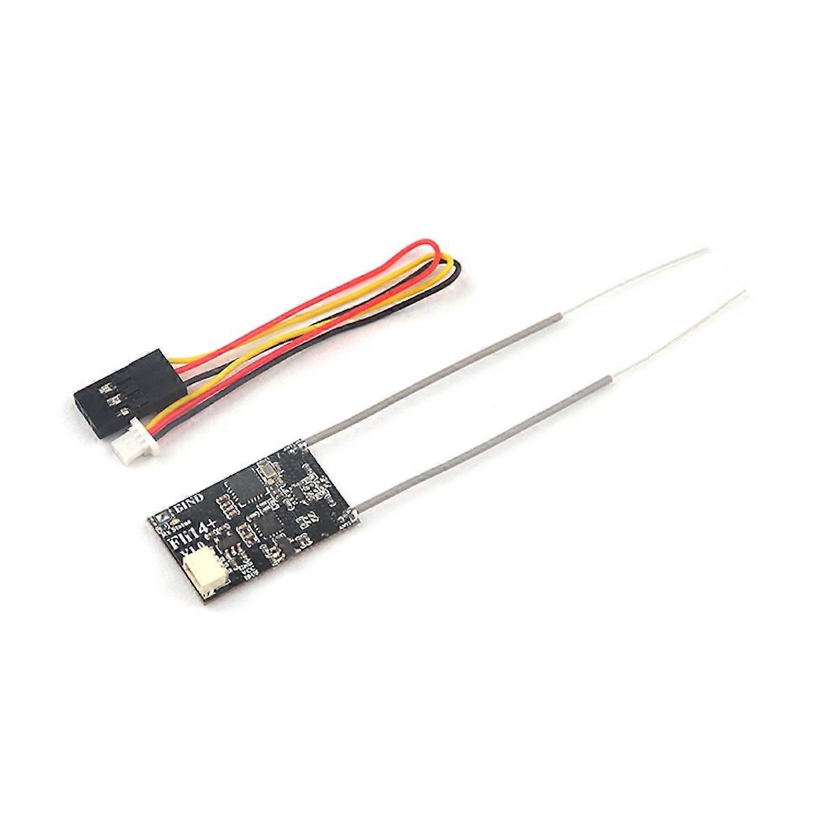 Fli14+ Fli14 Plus 14CH Mini Receiver W/ RSSI Output for AFHDS-2A for I6 I10 I6x I6S RC Remote Control