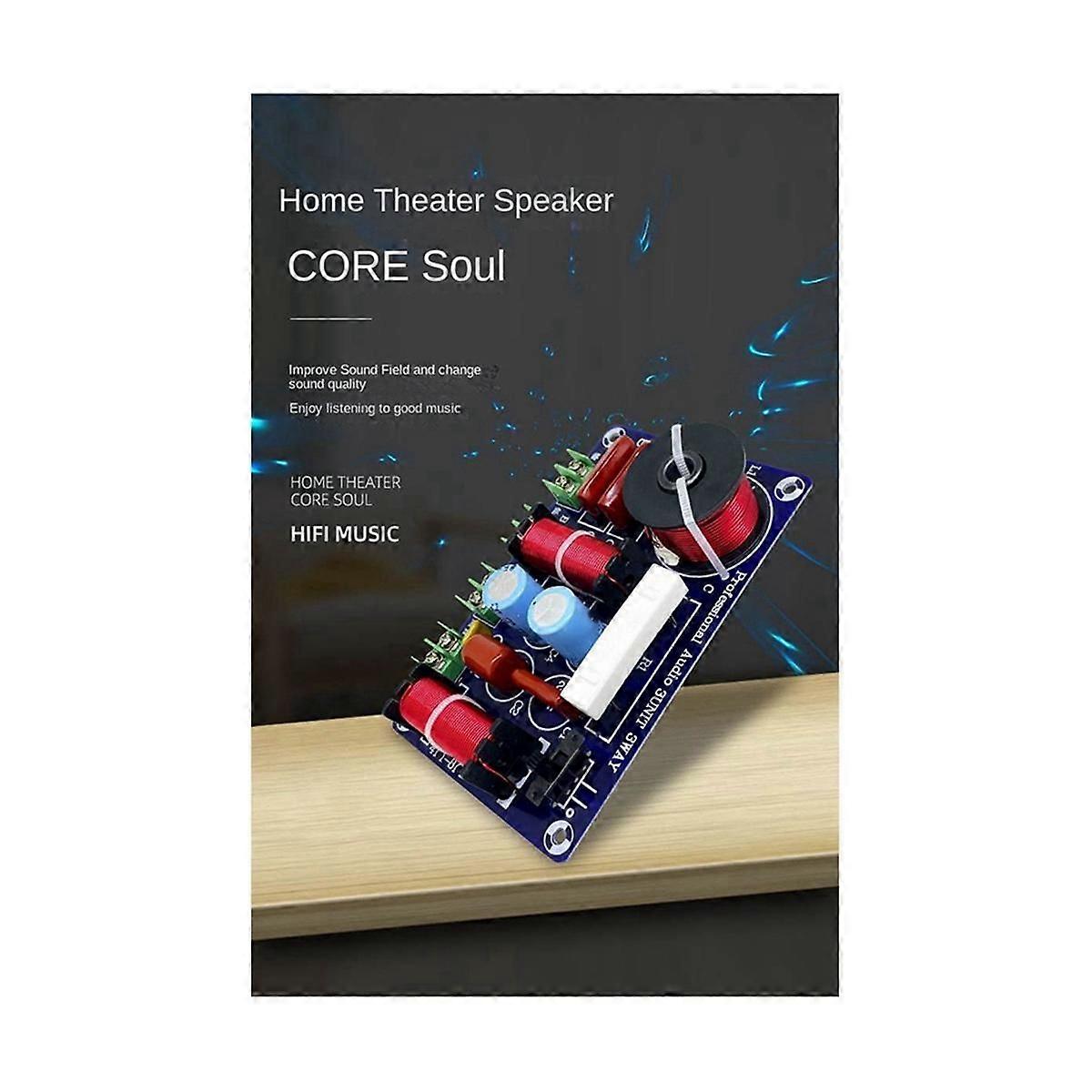 250W High Middle Low 3-Way Audio Divider 5500HZ Adjustable High Bass Divider Hifi High Fidelity Div