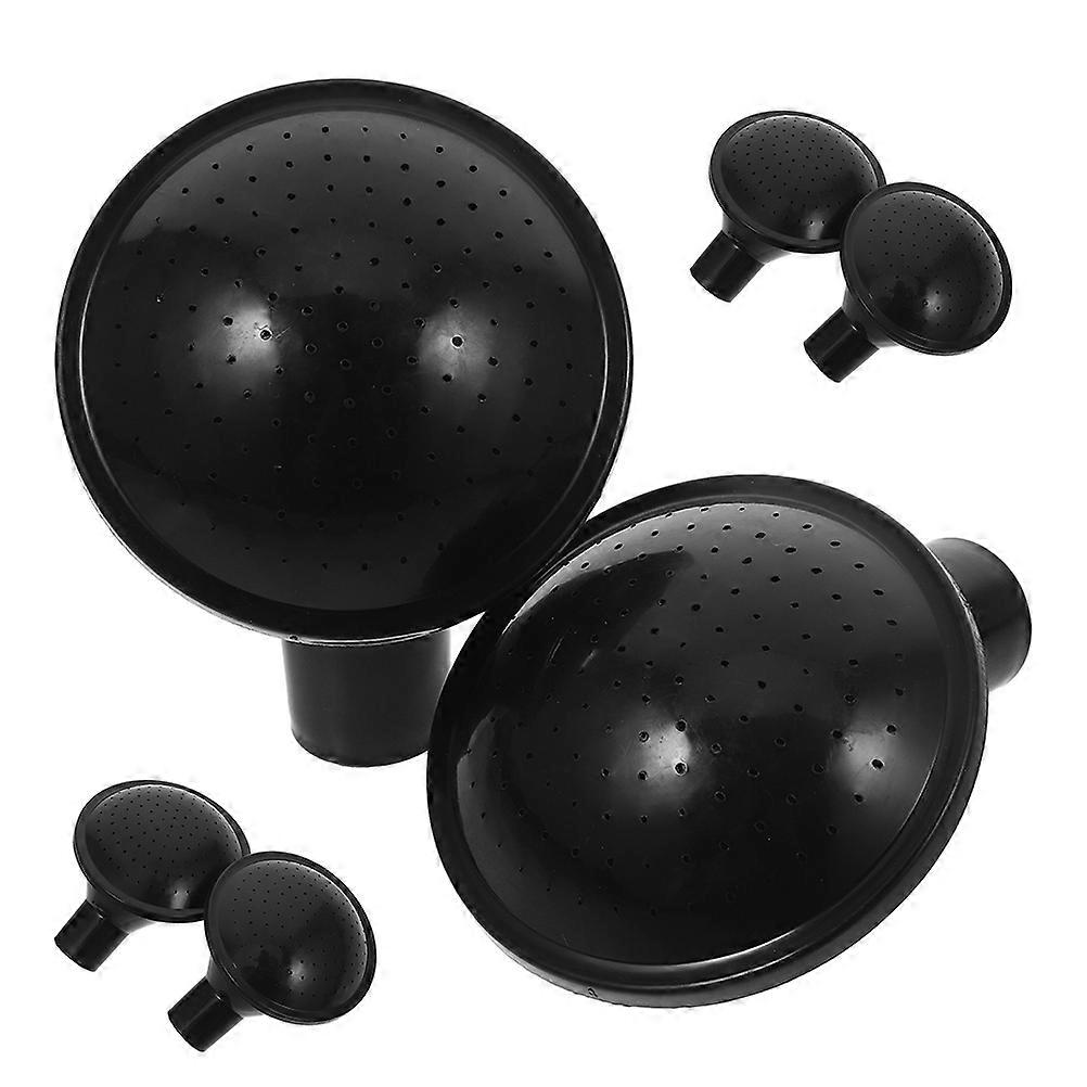 Watering Can Spout 12Pcs Black Plastic Attachment For Precise Irrigation Indoor Plants Garden Home Gardening