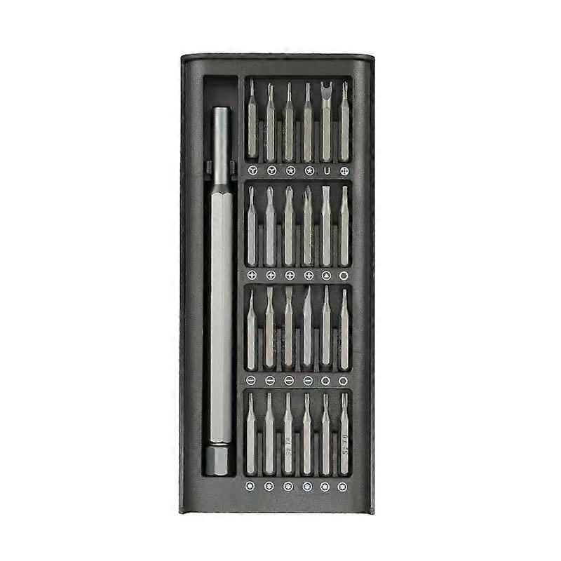 24 in 1 Precision Screwdriver Set, Mini Magnetic Screwdriver Tool Kit, 24 Bits with Plastic Case for Mobile Phone, Laptop, Watch, Computers, Electroni
