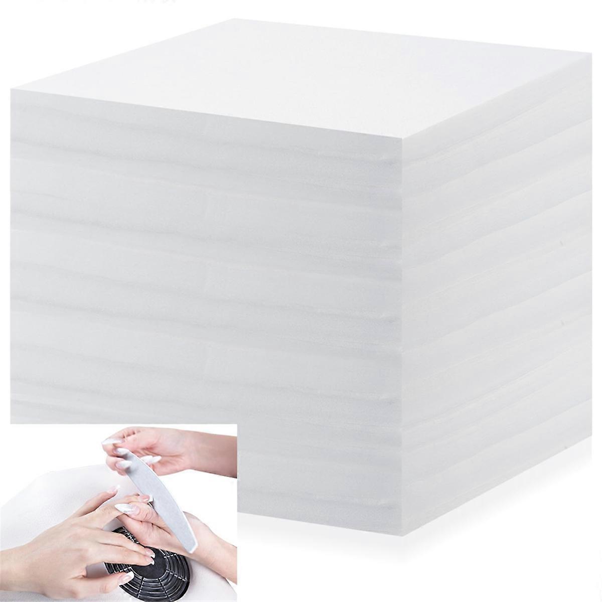 600 Sheets Nail Dust Collector Filter Paper Nail Dust Suction Collector Filters Paper Sheets for Salon Spa