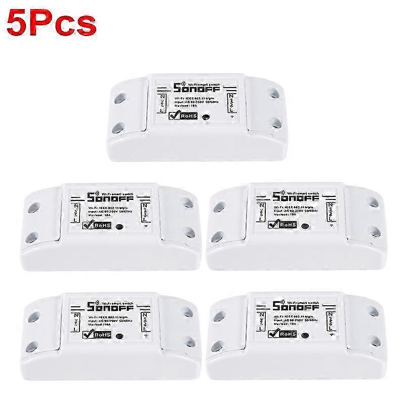2025 1/5Pcs Sonoff Basic Wireless Wifi Switch Remote Control Automation Module