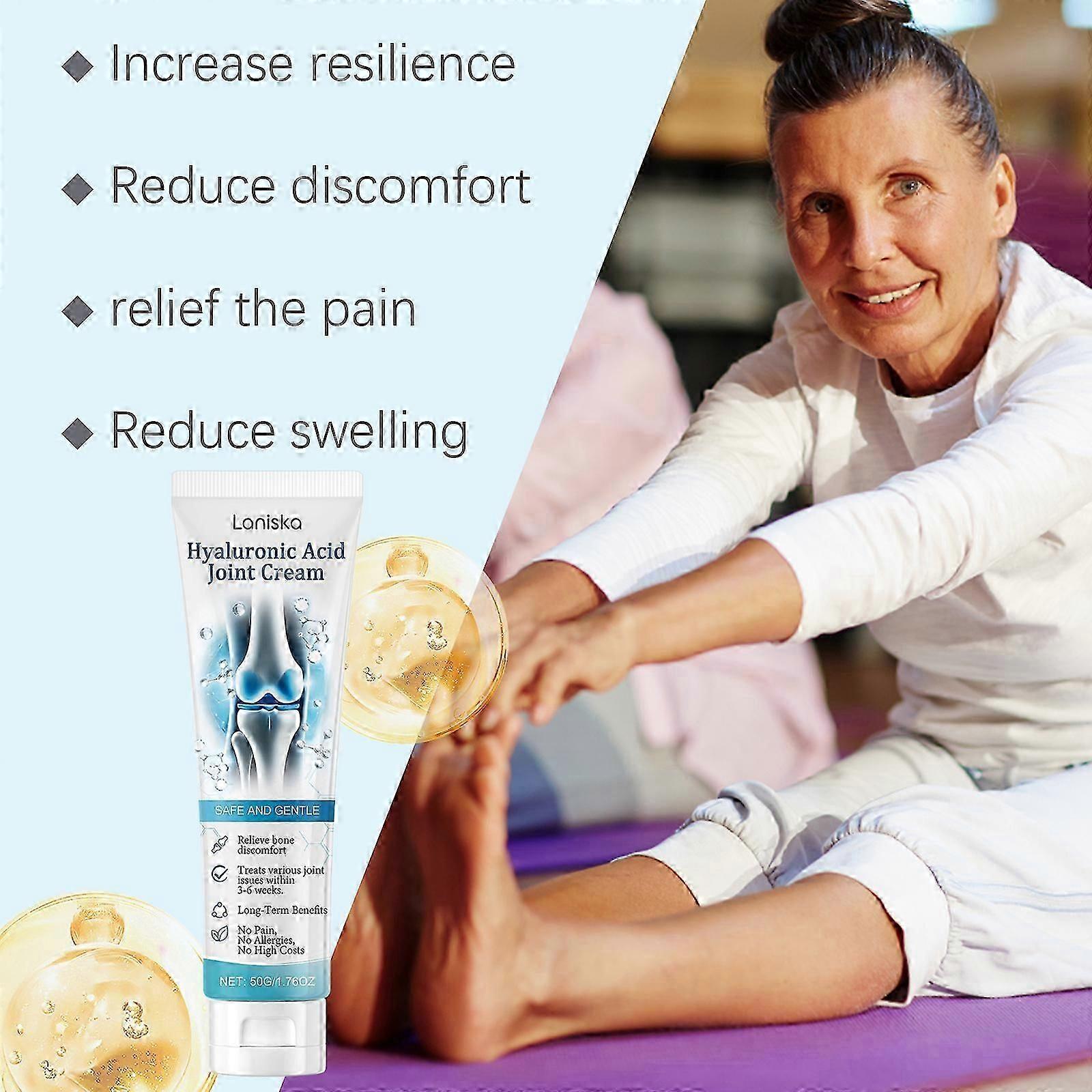 Joint Relief Cream with Collagen - Soothing Mint & Ginger Blend for Flexible Joints & Muscle Comfort