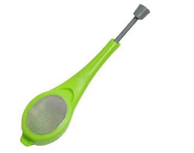 Tea Infuser Built In Plunger Healthy Intense Flavor Reusable Tea Bag Plastic Tea&Coffee Strainer
