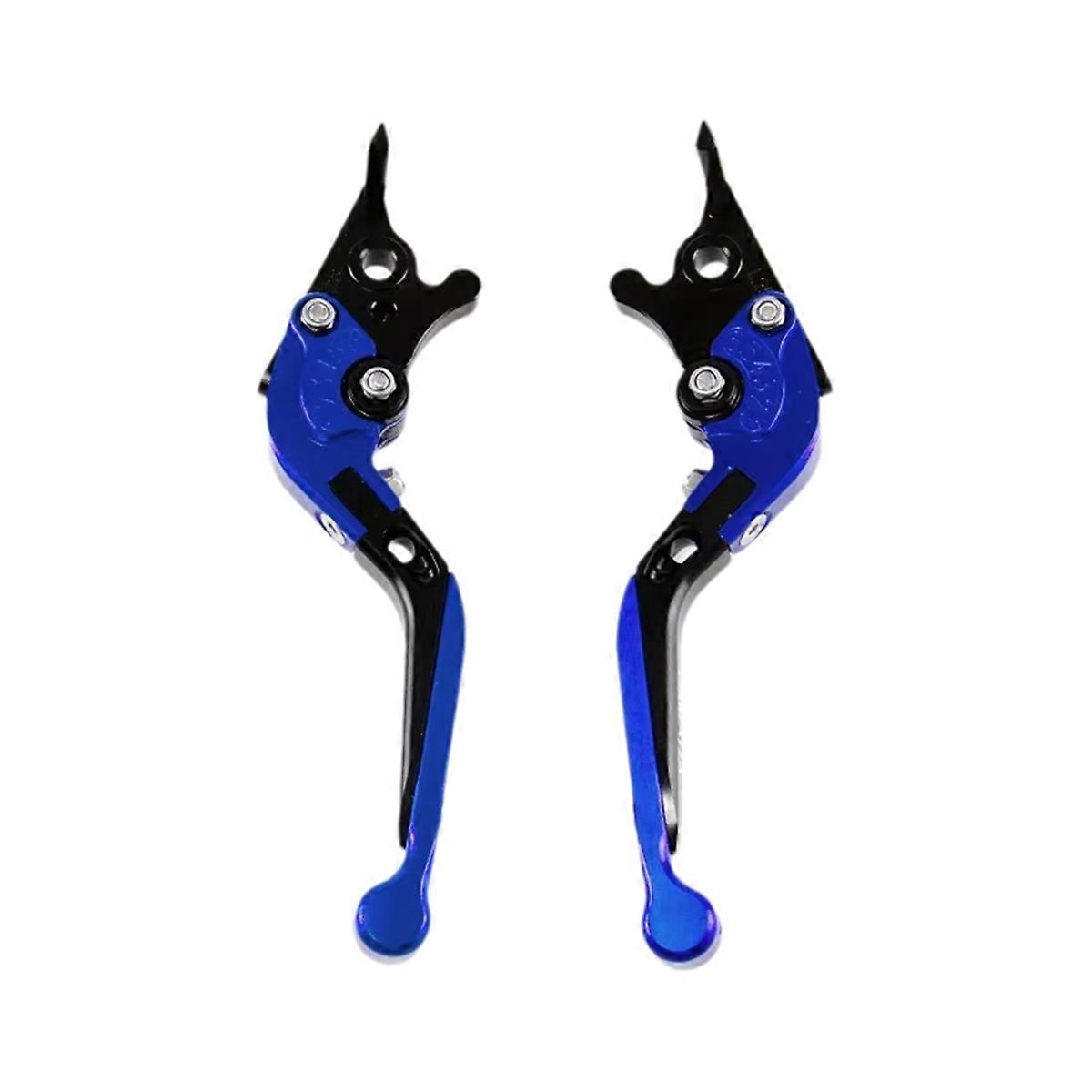 1 Pair CNC Alloy Motorcycle Brake Handlebar Levers Universal for Motorbike Clutch D Handle Brake Lever