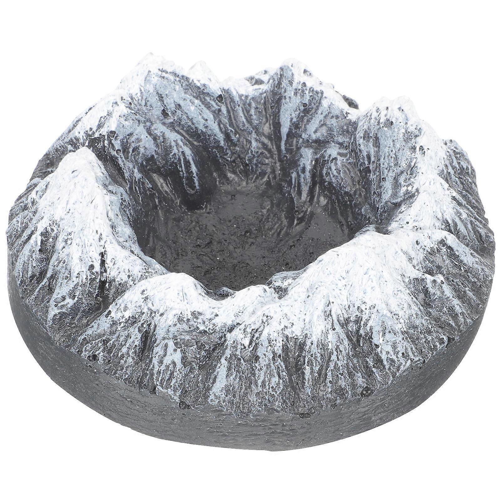 Household Ashtray Round Ashtray for Indoor Use 2Pcs Practical Desktop