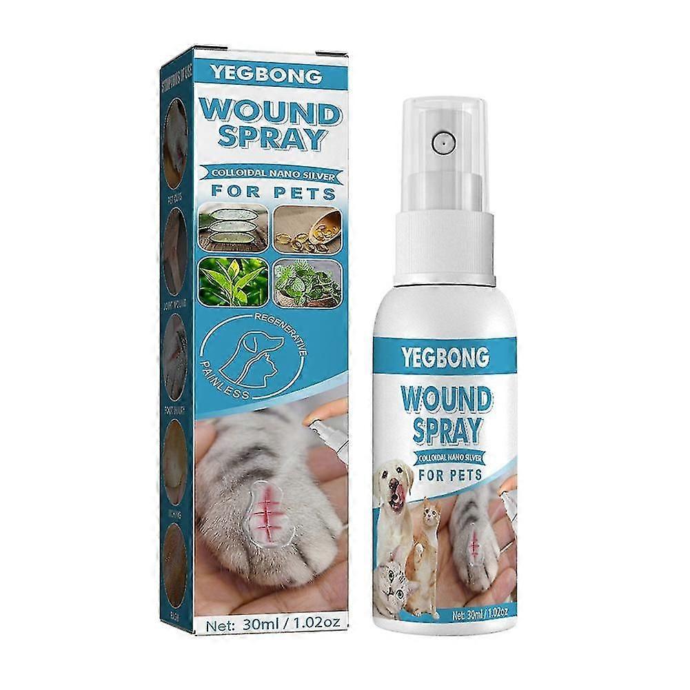 Pet Wound Spray Promote Healing Itch Relief Hot Spot Treatments for Dog Cat