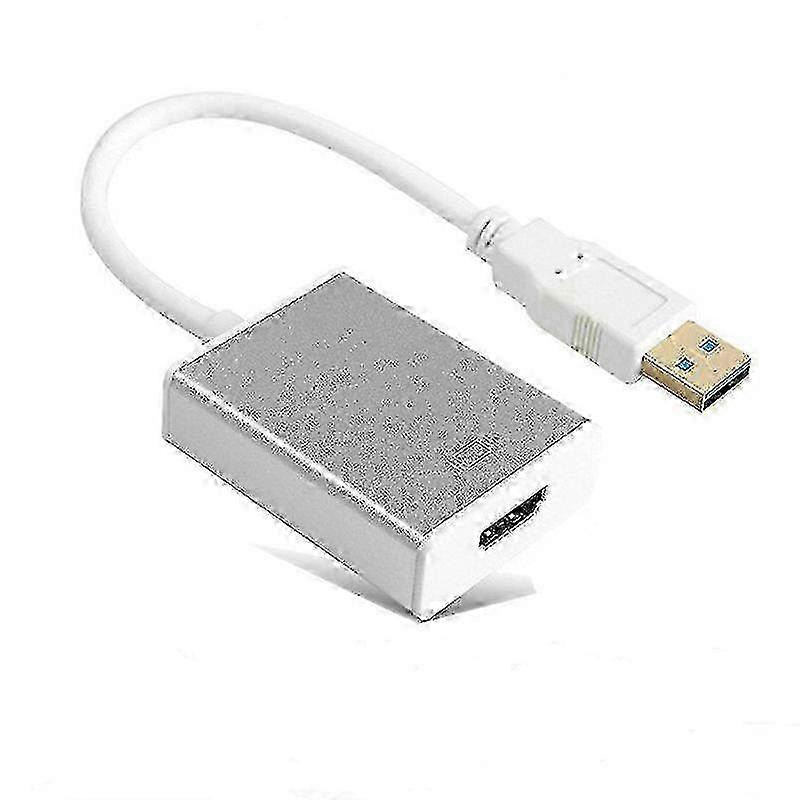 USB 3.0 to HDMI Adapter for Connecting Multiple Monitors in 1080p Resolution