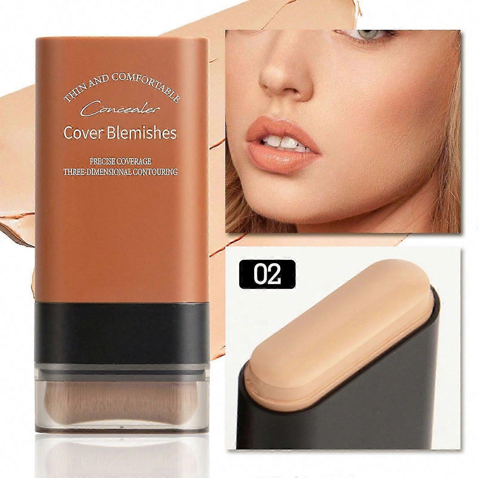 Make-up Stick The Make-up Stick With A Brush Can Cover Defects For Many Times Keeping It Light And Natural 20g Flye253947