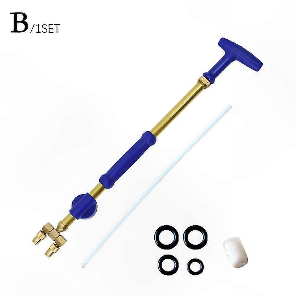 Garden Manual Sprayer Double Head Handheld Push Pull Copper Pump Sprayer