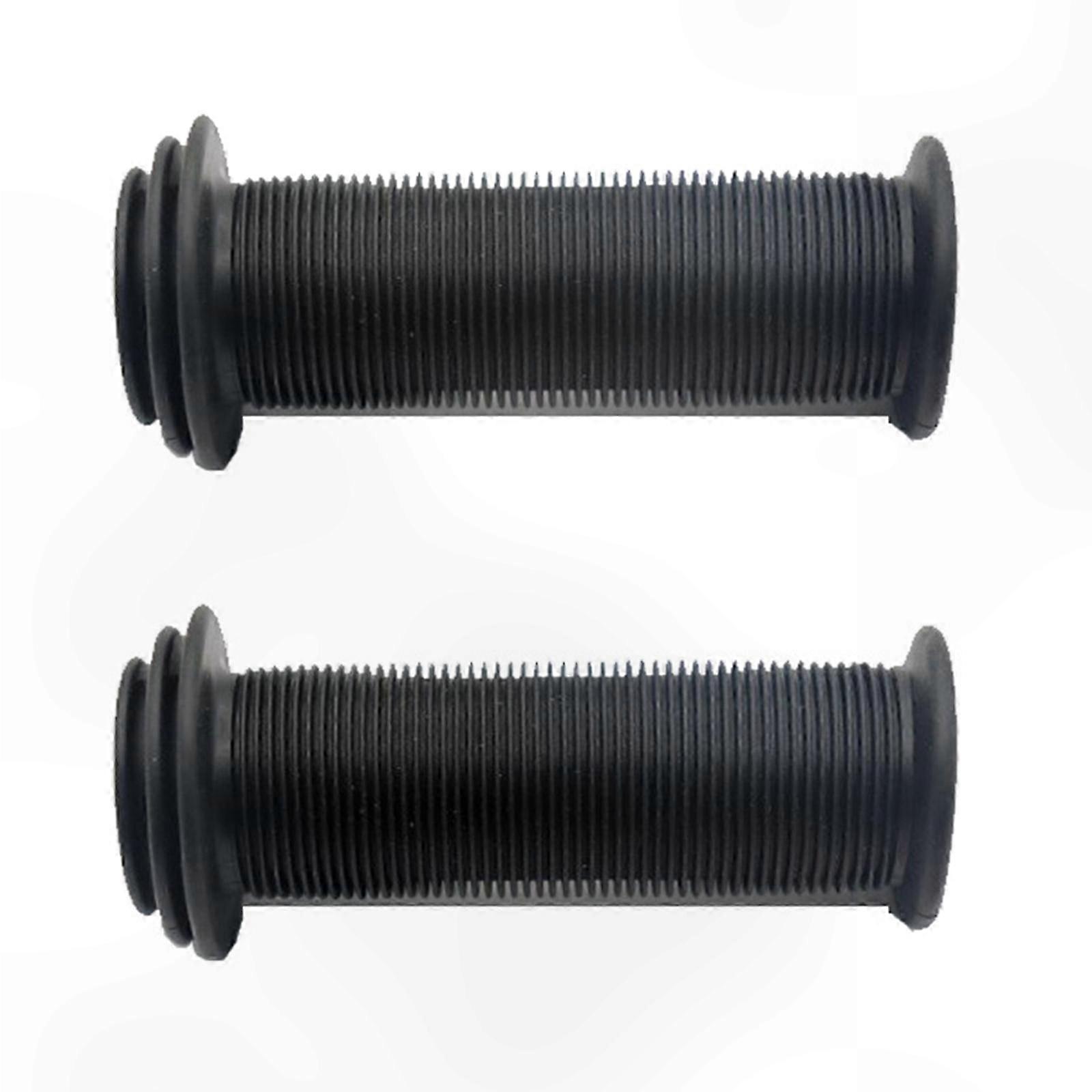 Kids Bike and Scooter Handlebar Grips, Soft Rubber, Anti-Slip Comfortable Design, 1 Pair, Blue