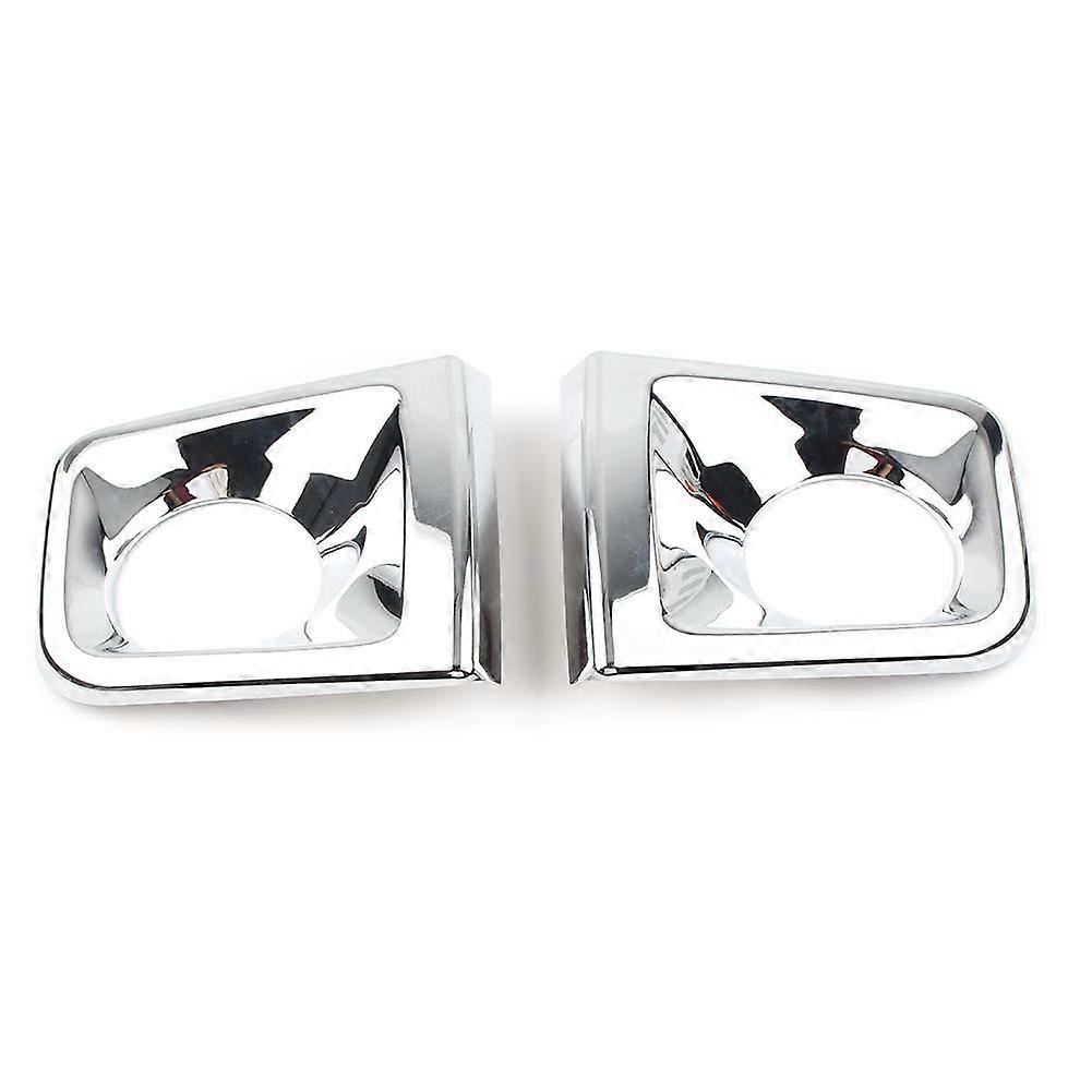 Auto Front Bumper Fog Lamp Protector Chrome For Tacoma 2015 Exterior Guard Cover Frame Trim