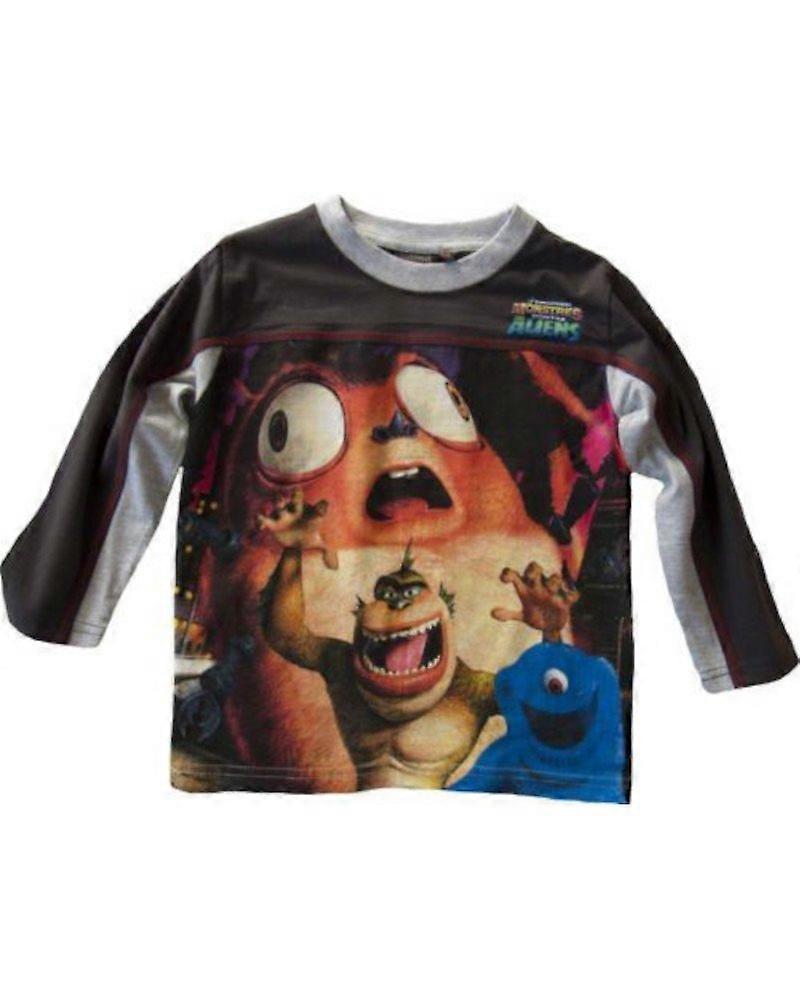 Jongens Disney monsters vs Aliens lange mouw T-shirt/top