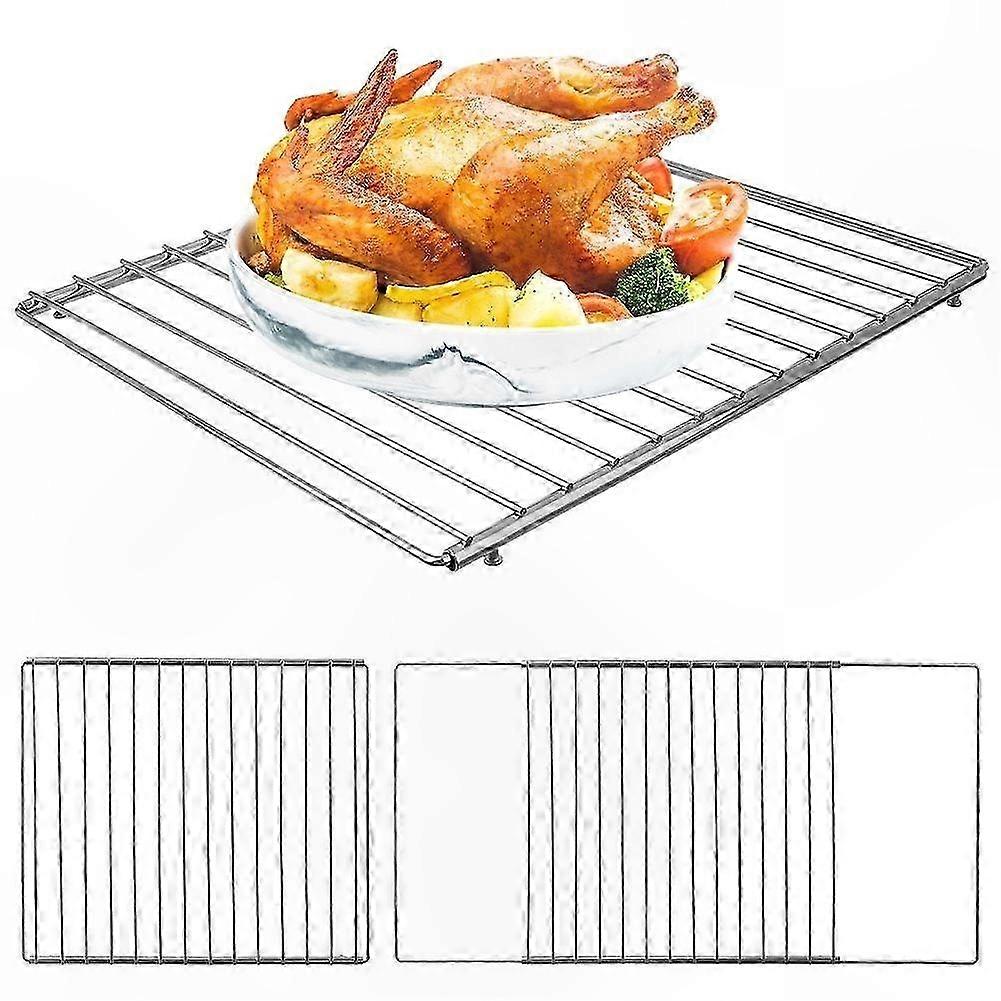 Adjustable Rectangular Cooling and Baking Rack for Even Heat Distribution
