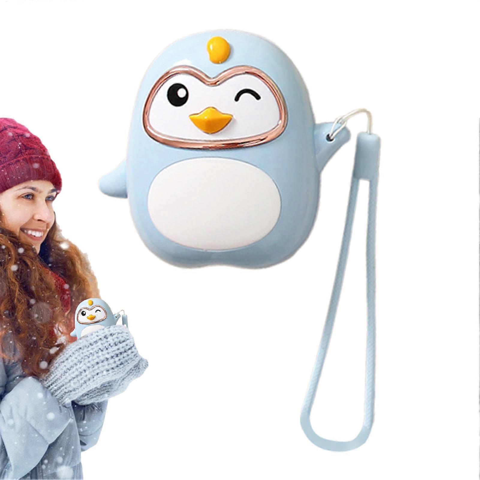 Portable Hand Warmer Rechargeable USB Hand Warmer With Power Bank Function Adjustable Temperature Pocket Heater For Camping