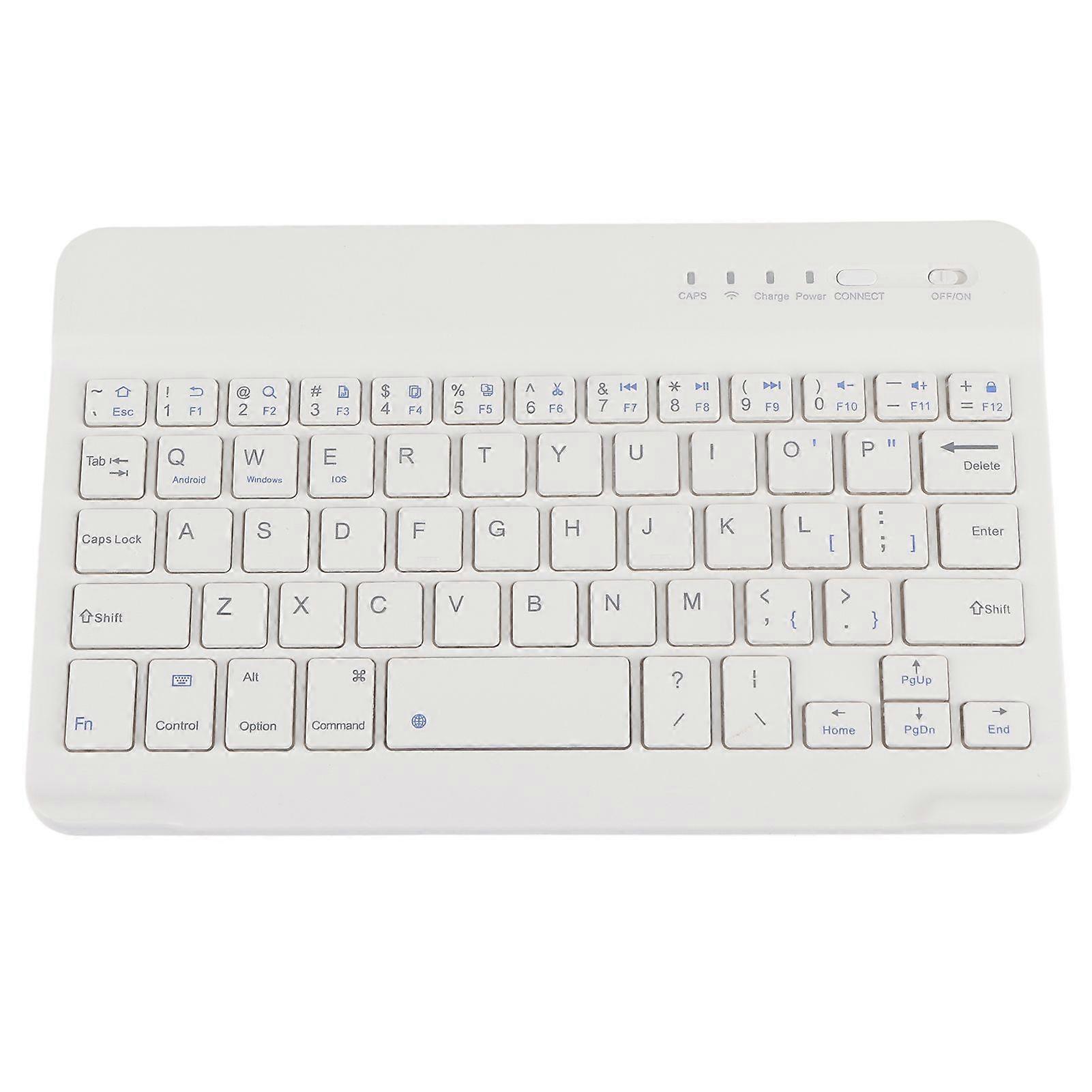 7in Scissors Feet Design Ultra Slim Bluetooth Keyboard Smooth Typing for Android/iOS/Windows