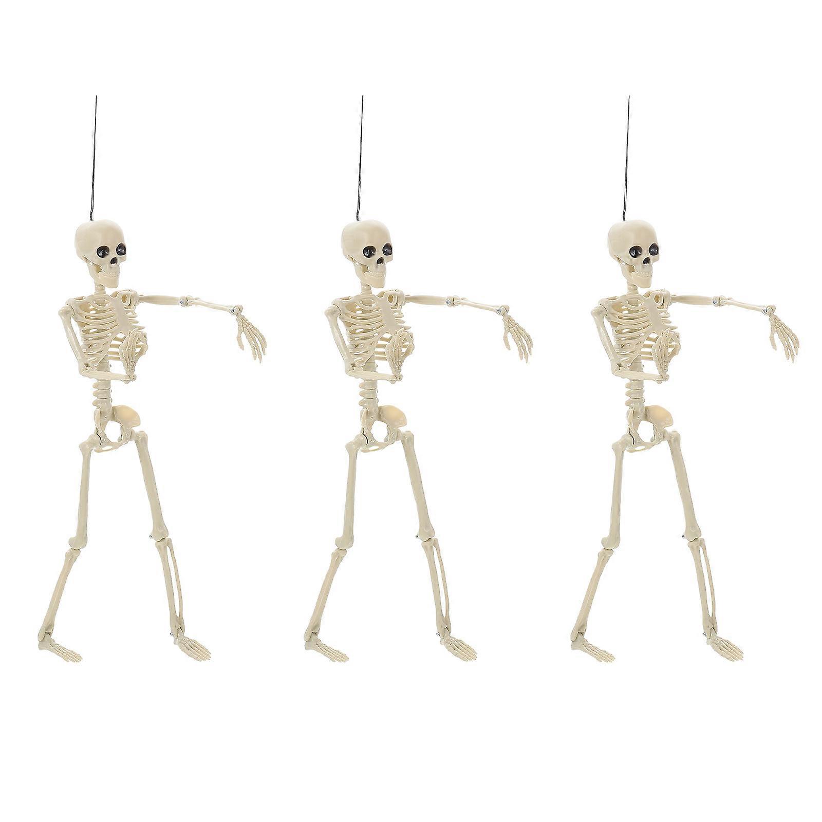 Skeleton Model Small Skeleton Model for Decor 3Pcs Halloween Party Prop