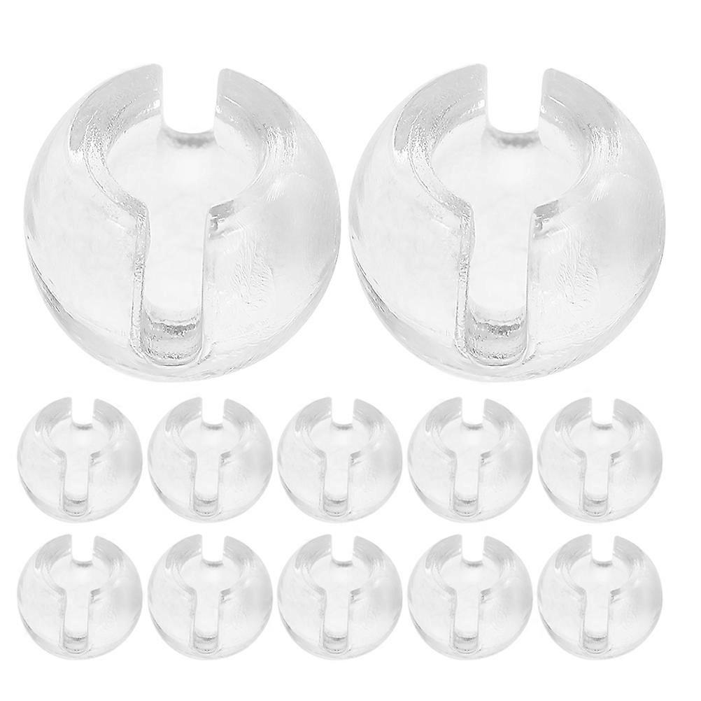 Vertical Blind Beaded Chain Stopper for Privacy Control and Replacement 100Pcs