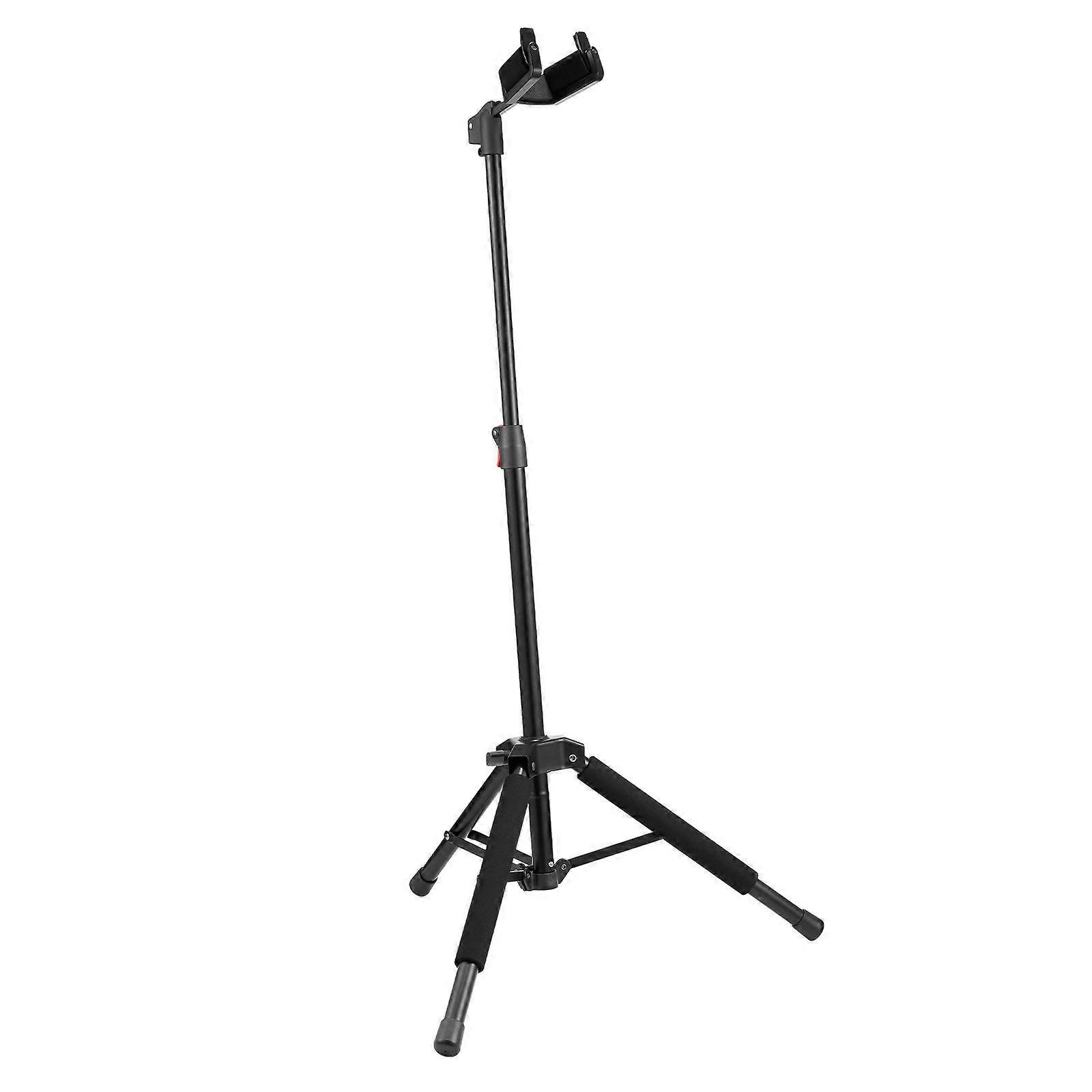 Stativ gitarrstativ, 33 lbs/15 kg lastkapacitet med 35.4-47.2 in/900-1200 mm, för gitarr akustisk elektrisk klassisk bas