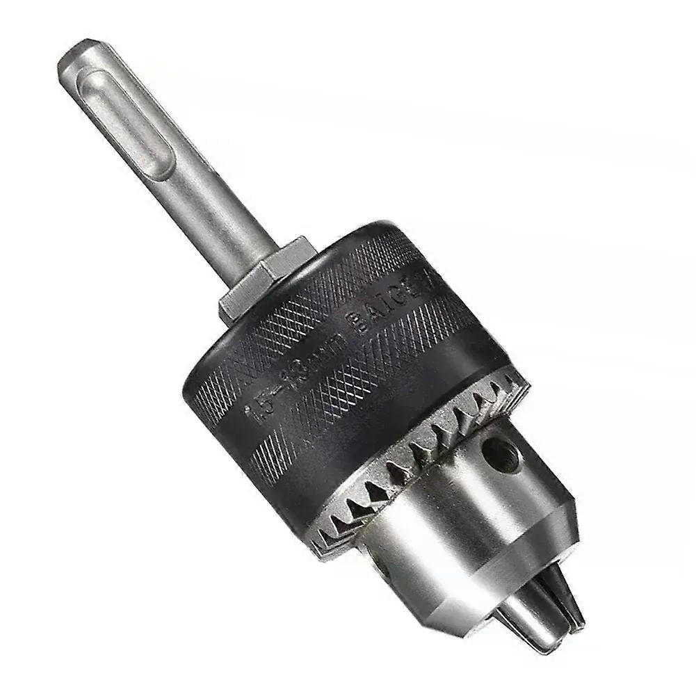15-13mm Precise Drill Chuck Converter 1/2-20UNF Thread Quick Change Adapter SDS-Plus Round Shank 3-Jaw Key Drill Chuck