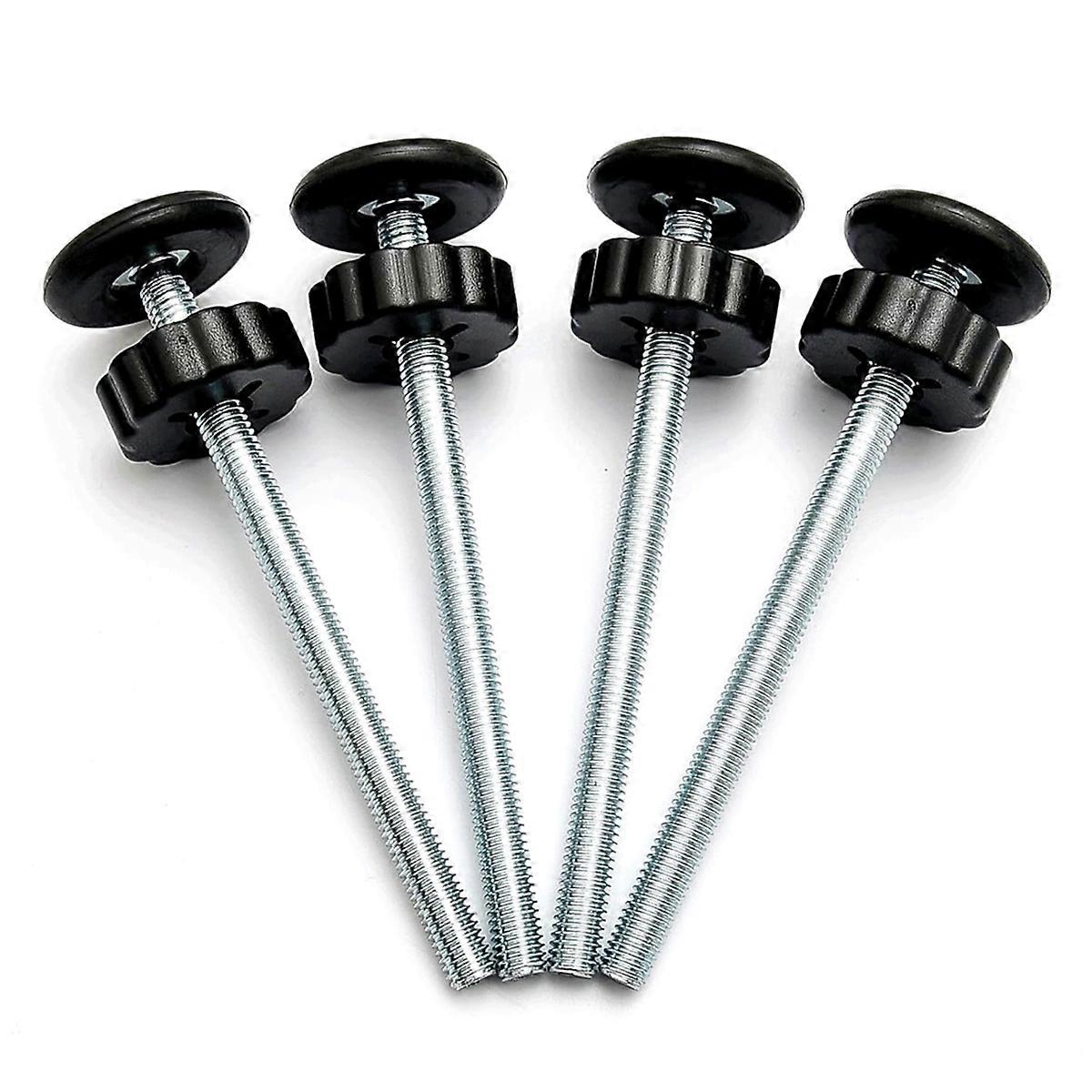 4Pcs Universal Baby Gate Threaded Spindle Rod, M8 Replacement B