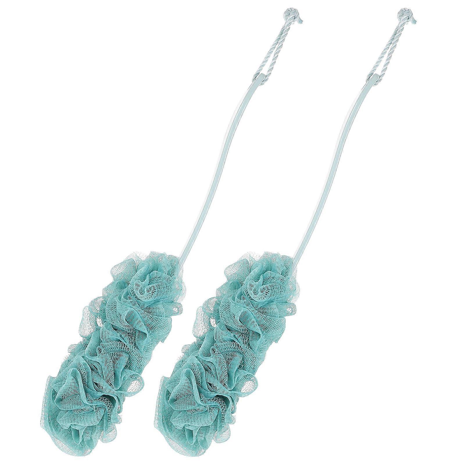 Bath Cleaning Brush Body Scrubber Long Handle 10Pcs Assorted Color