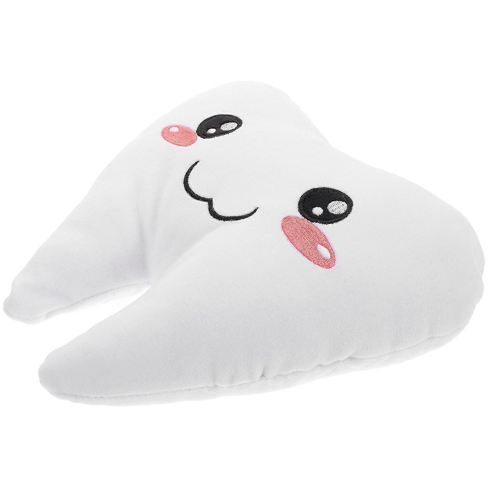 Soft Plush Tooth Pillow for Kids Tooth Keepsake Pillow 3Pcs Included