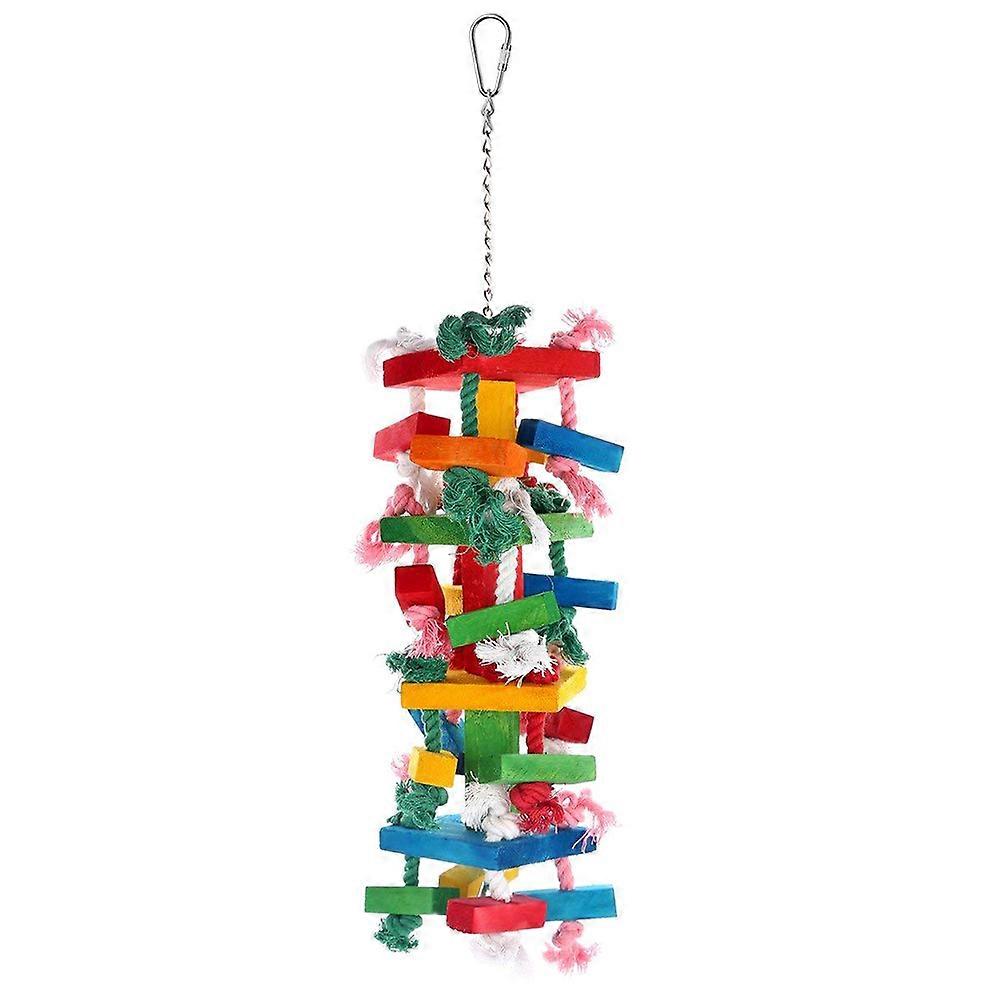 Bird Playing Toy Parrot Chewing Toy for Amusement 2Pcs