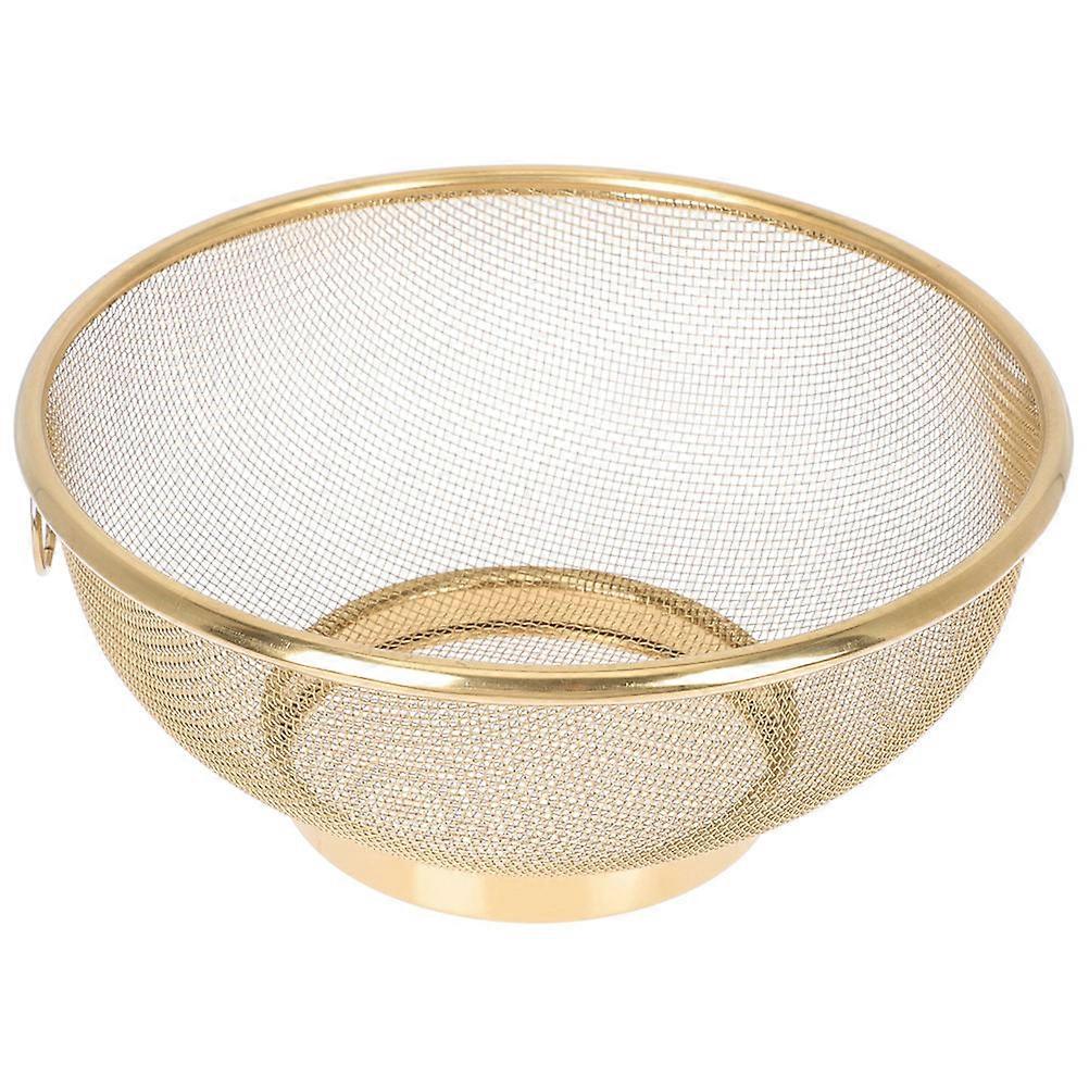 4Pcs Fine Mesh Stainless Steel Colander for Sifting Rice and Flour