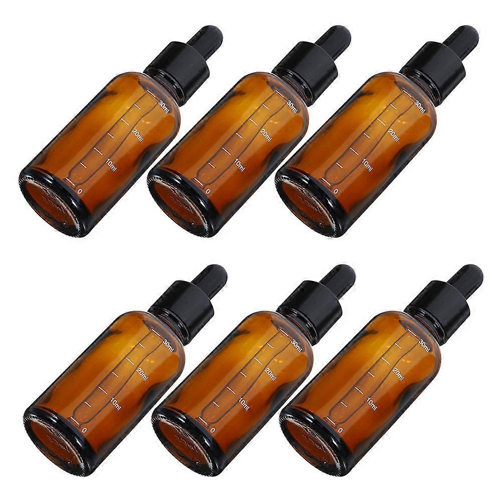 Glass Dropper Bottles for Liquid Storage with Eye Droppers 30Pcs