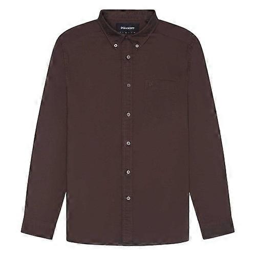 Lyle & Scott Mens Tonal Eagle Oxford Shirt