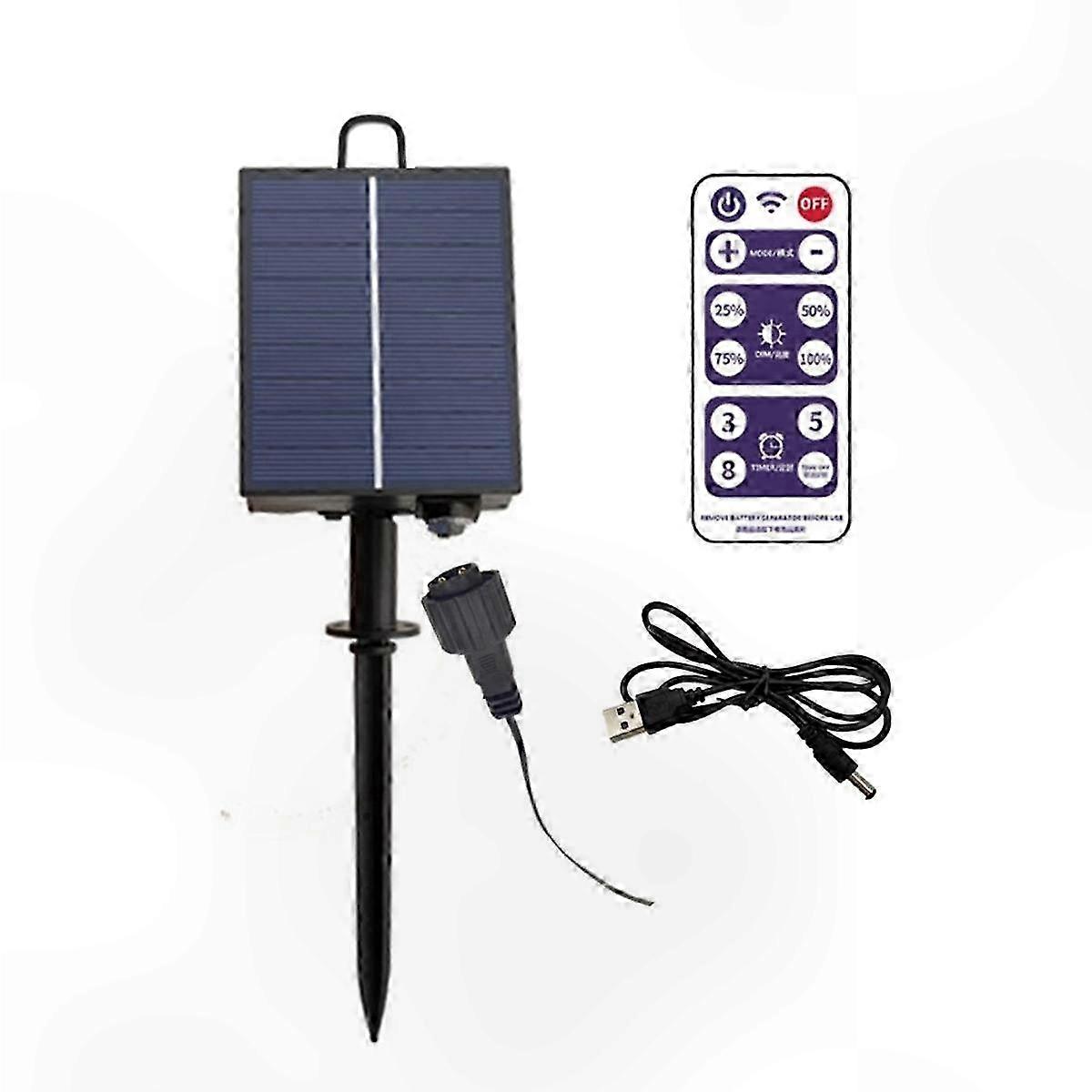 DC Charging Control Box Kit for Solar Panels, Compatible with 3.7V-24V Lithium Battery and LED Strip Lamp