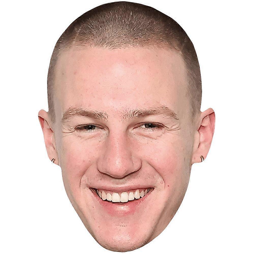 Malcolm Hobert  (Smile) Big Head. Larger than life mask.