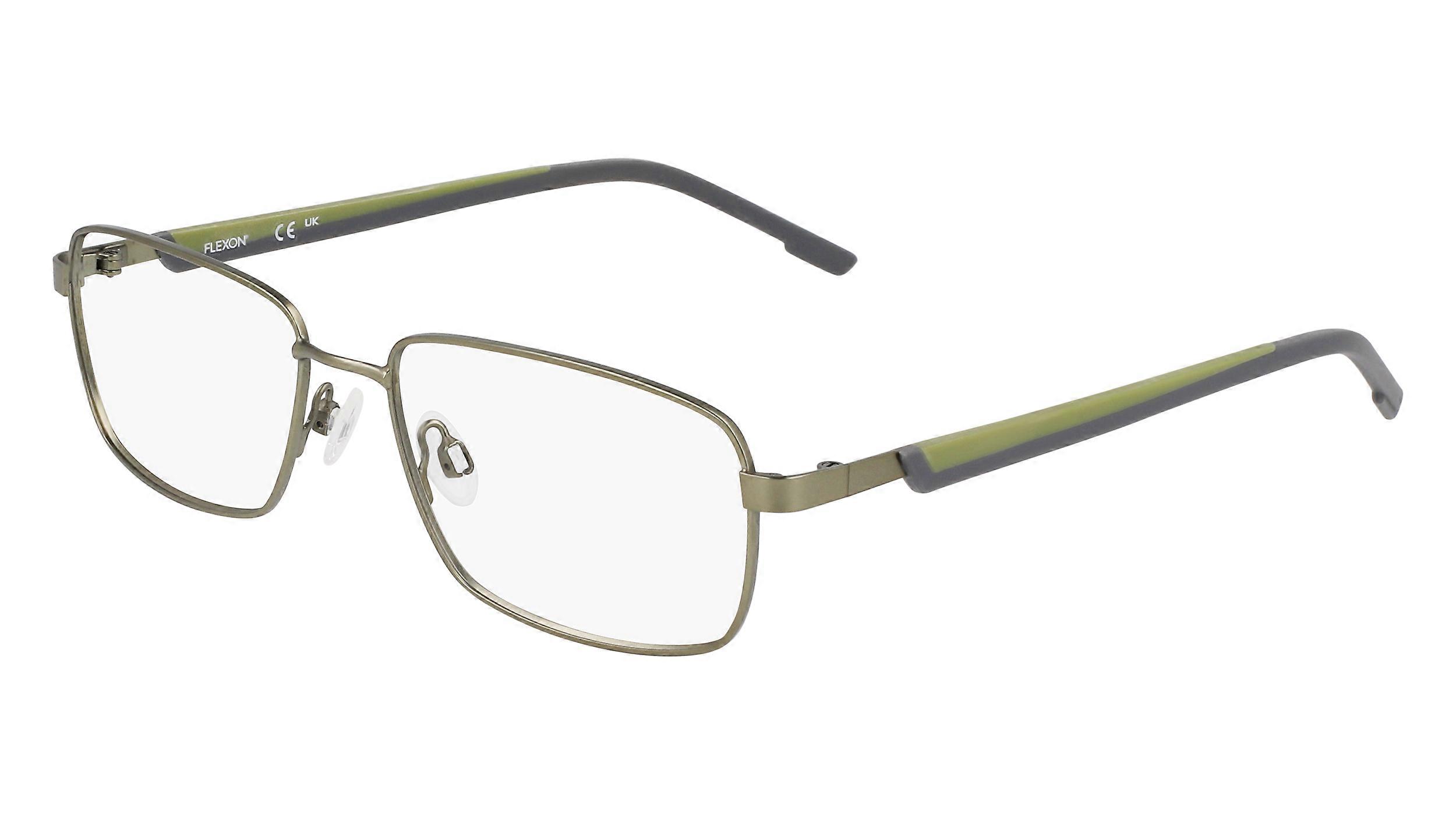 Eyewear Frames FLEXON FLEXON H6077 N 306 SATIN MOSS/ MOSS 57/17/145 MALE