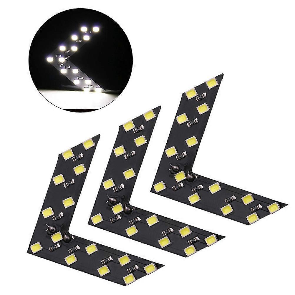 Concealed Rear-View Mirror Turn Signal Light Automotive Use 4.8*4cm Low Power Consumption 20Pcs