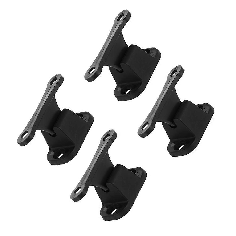 Door Stop Kit 20 Pcs T Shape Retainer For RV Vehicle Outdoor Use Nylon Black Durable