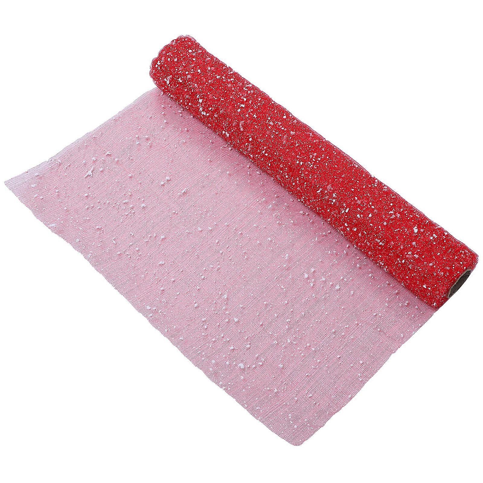 DIY Flower Wrapping Gauze Red Flower Wrapping Material for Bouquet Use
