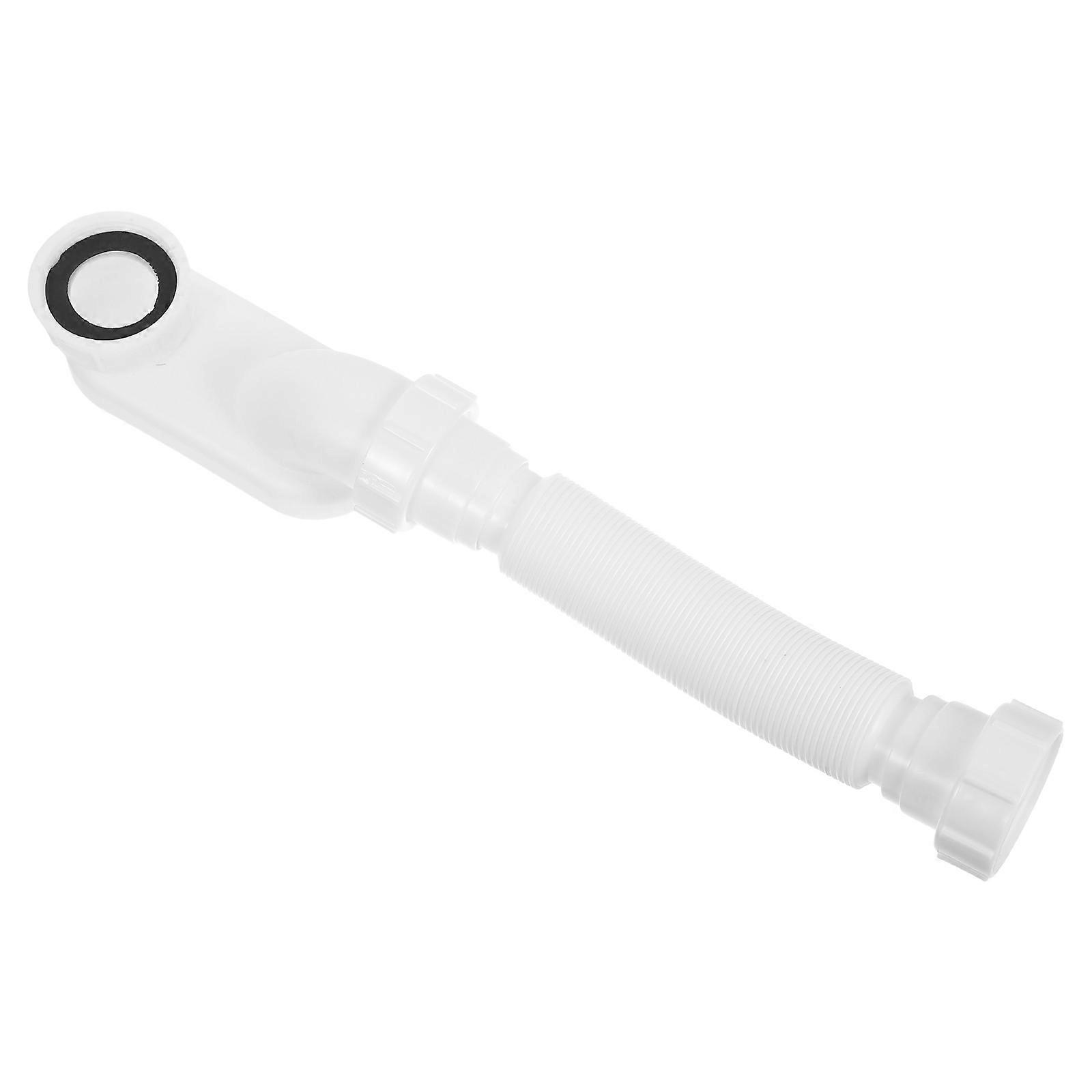 Plastic Wash Basin Drain Pipe 4Pcs for Tub Drain Function
