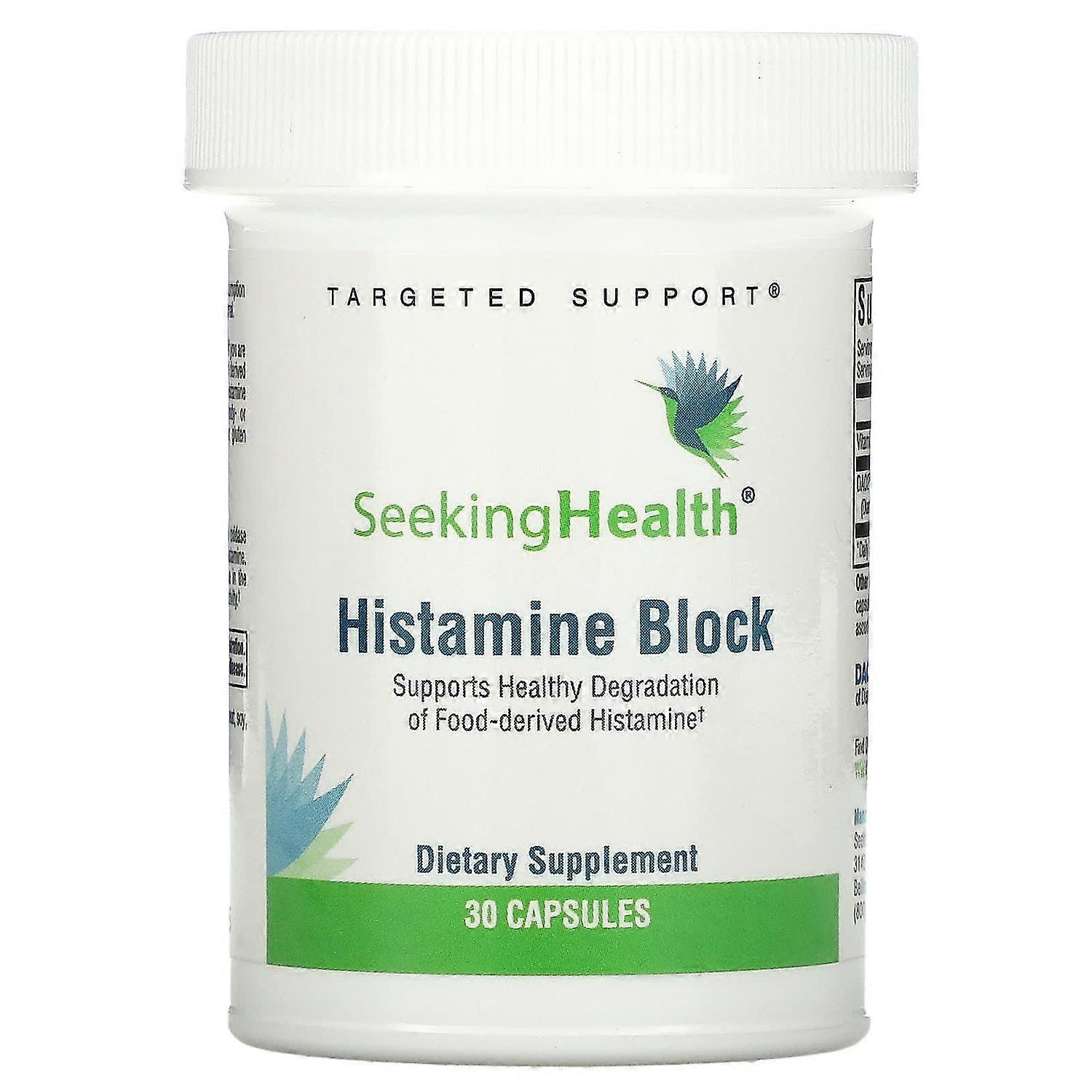 Seeking Health, Histamine Block, 30 Capsules