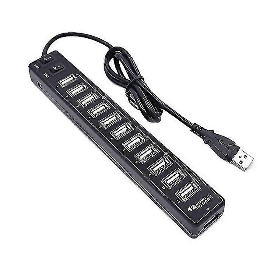 For 12port Usb 20 Hubsuitable For Notebook Netbook