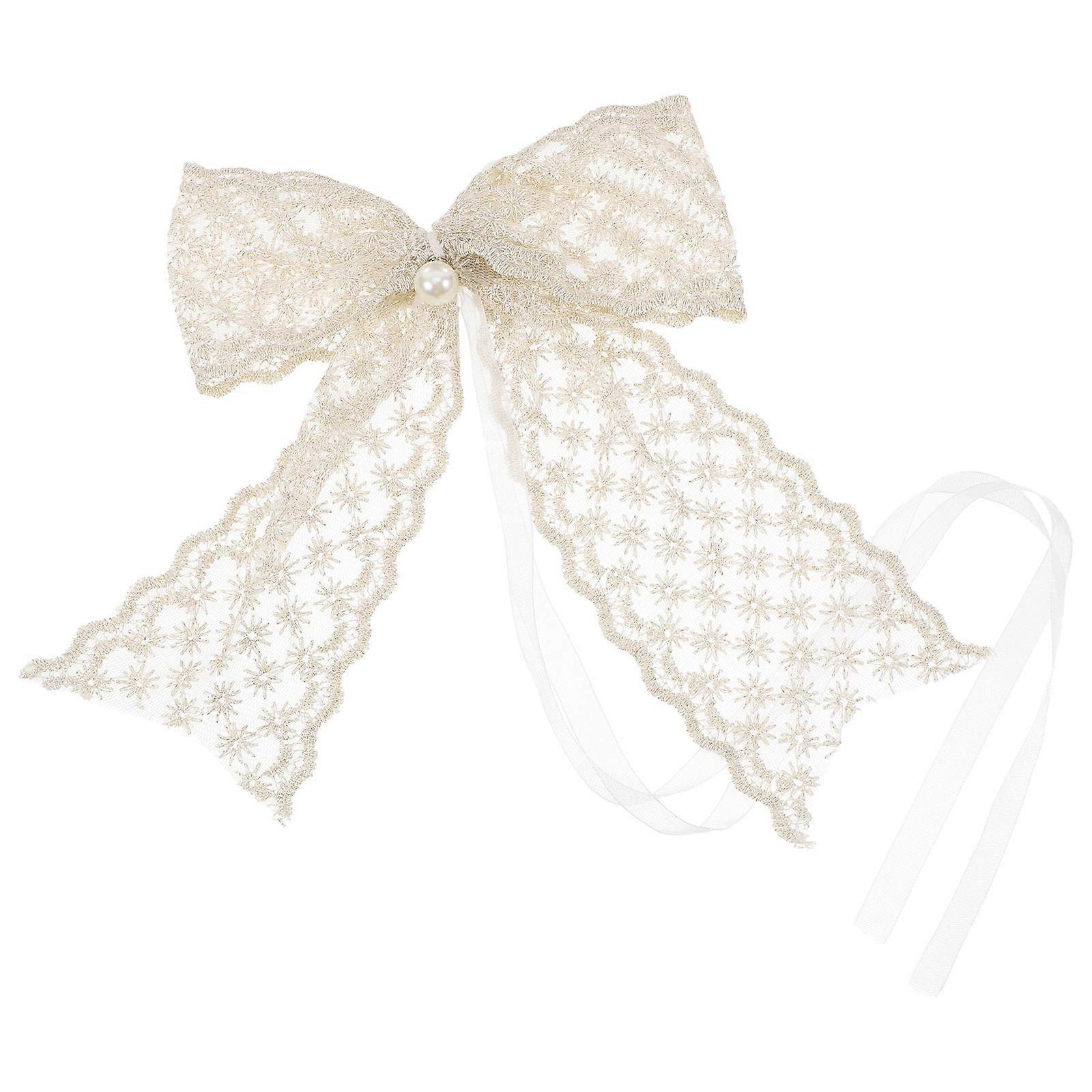 Butterfly Bow Lace Accessories for Wrapping and Crafts 2Pcs Set