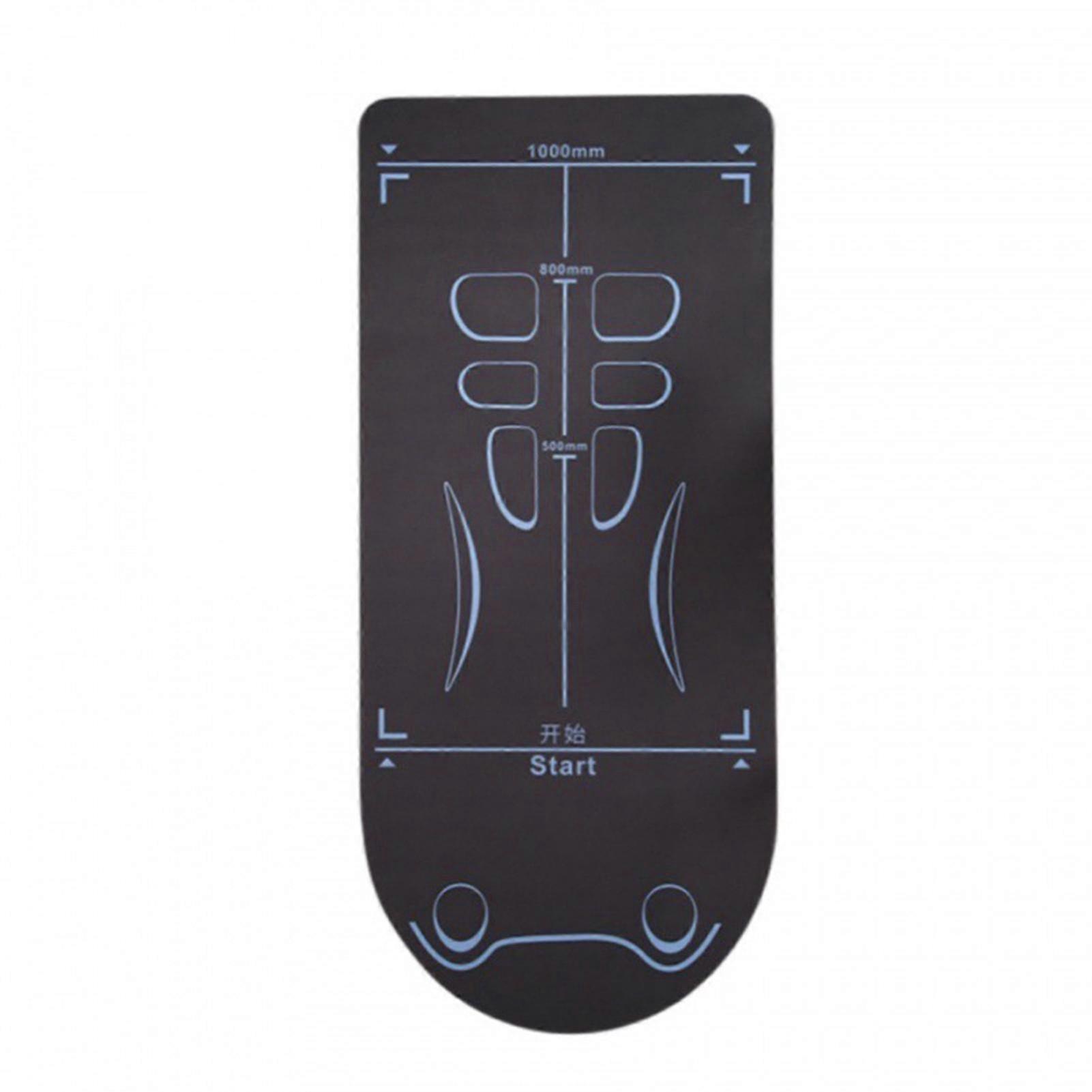 Anti-Slip Abdominal Wheel Roller Mat with Stable Grip for Yoga and Core Workouts