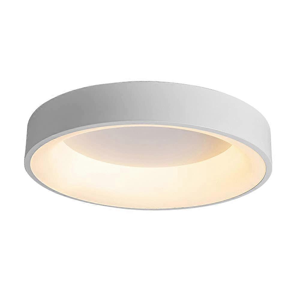 Acrylic Round Lamp Shade LED Flush Mount Ceiling Lamp 22W 2100 Lm 45cm White 3000K6000K Modern Fixture For Hallways
