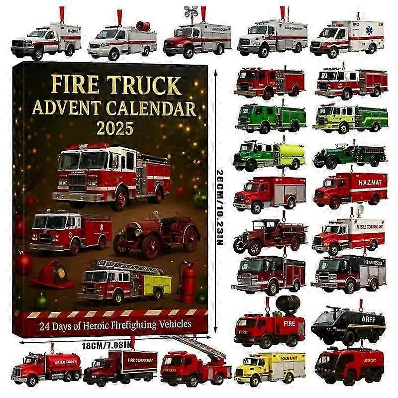 Adventní kalendář pro hasičské vozy 2025 Adventní kalendář pro hasičské vozy