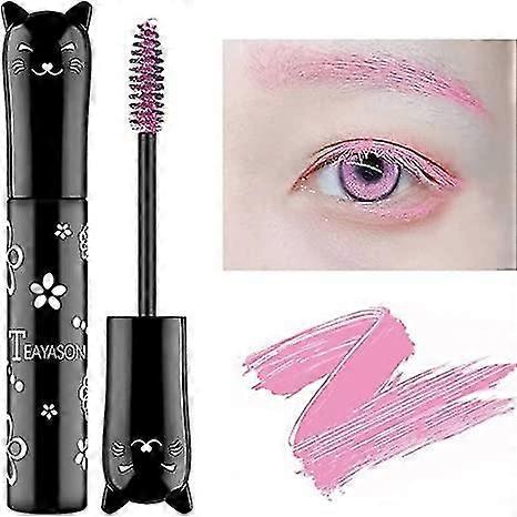 Pink Mascara Waterproof Natural Hypoallergenic Colored Makeup